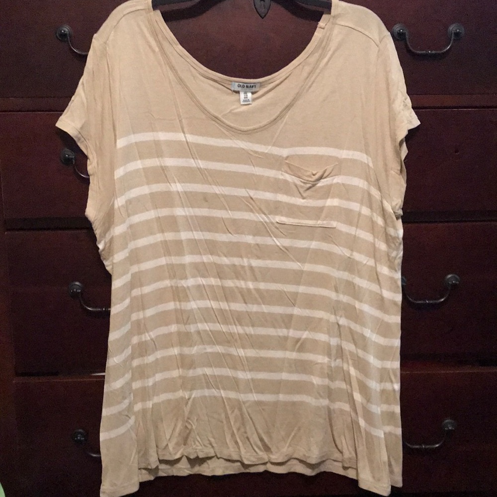 Tan Old Navy Top
